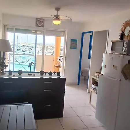 T2 Frontignan-plage, 6 Pers, Vue Port, Parking Inclus - Fr-1-785-17 * Frontignan