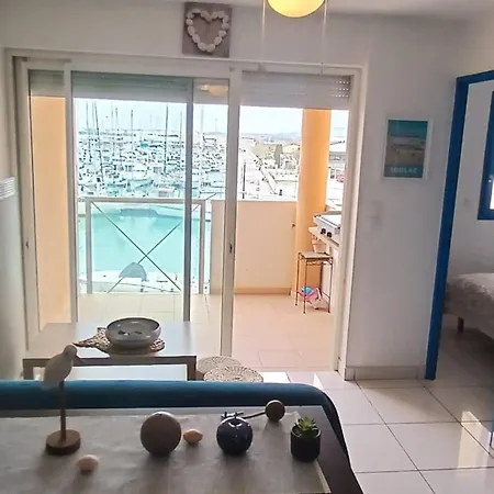 T2 Frontignan-plage, 6 Pers, Vue Port, Parking Inclus - Fr-1-785-17 * Frontignan