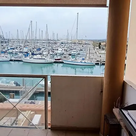 T2 Frontignan-plage, 6 Pers, Vue Port, Parking Inclus - Fr-1-785-17 Apartment *