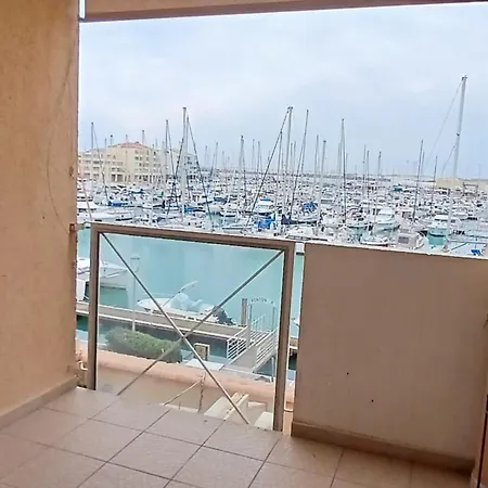 Apartment T2 Frontignan-plage, 6 Pers, Vue Port, Parking Inclus - Fr-1-785-17