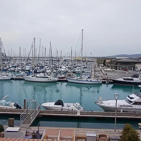 T2 Frontignan-plage, 6 Pers, Vue Port, Parking Inclus - Fr-1-785-17 Apartment *